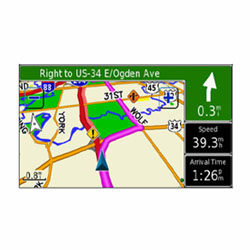 Garmin StreetPilot 2730 Map