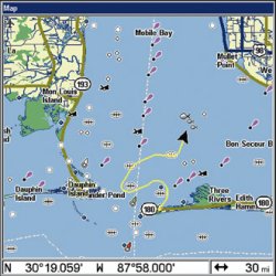 Lowrance GlobalMap 3600C iGPS Map